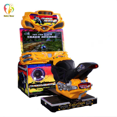Baby Bear Driving Simulator for Kids Amusement Game Machine Rechargeable Battery English PINBALL Game Board for Game Centers