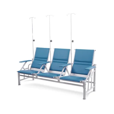 EU-SY-07 Infusion Portable Hospital Recliner Chair Bed, Hospital Equipment Height Adjustable Infusion Chair