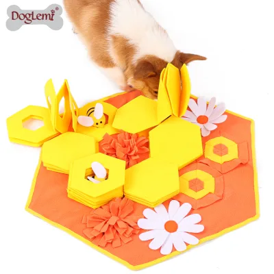 High Quality Eco-Friendly Dog Snuffle Mat Machine Washable Non-Slip Training Mat Made From Cloth