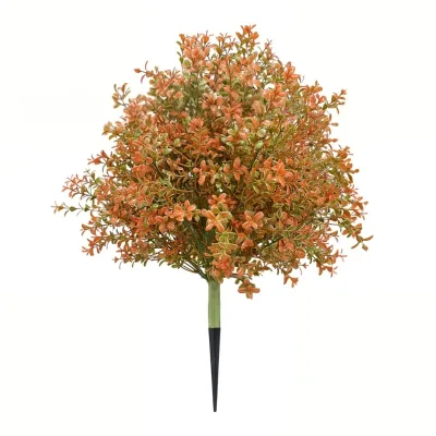 Artificial Boxwood Topiary Tree Autumn Warehouse Bush Plant Evergreen Pine Home Garden Porch Home Office Decoration