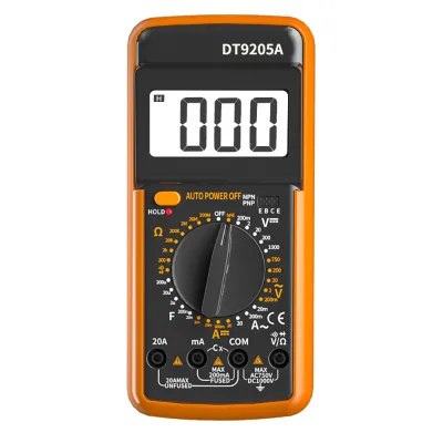 High Quality DT9205A Digital Smart Multimeter Power Saving and High-Precision Data Hold Best Price for Wholesale
