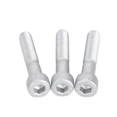 M4*12mm Dacromet Hex Socket Bolt with ISO Standard Factory Direct Sale for Power Engineering Wind Power Generation Other Fields