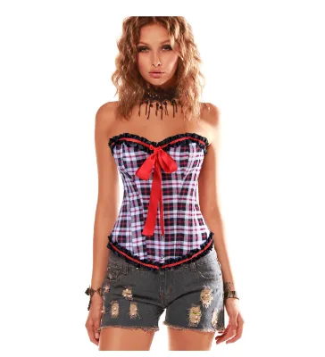 New Women's Overbust Corset Plus Size Body Shaper