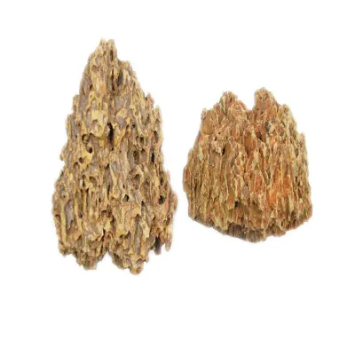 Dragon Stone Rock Aquarium Fish tank Landscaping Water and Land Rain Shower tank Landscape Pine Skin Stone