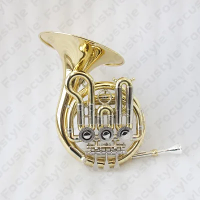Wholesale High F Key French Horn Instrument Popular Special Piccolo French Horn for Sale