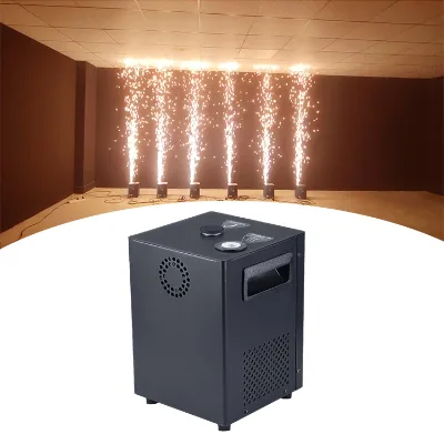 600W Mini Cold Fireworks Machine Spark Fountain Machine for Wedding Show