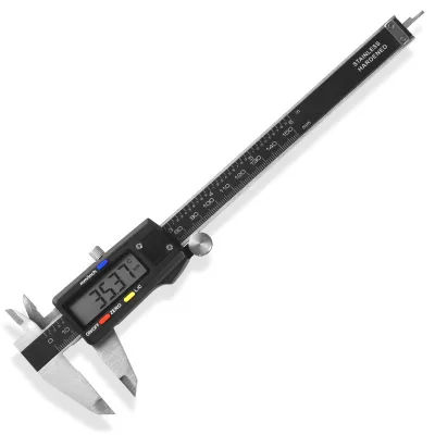 Digital Vernier Caliper, Electronic Vernier Caliper 150mm/6inch With LCD Screen, Digital Stainless Steel Precision Tool