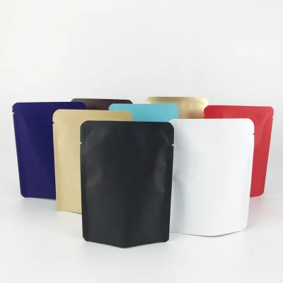 3 Side sealed Plain Food Grade Laminating Outer Packaging Single Drip Coffee Foil Pouch