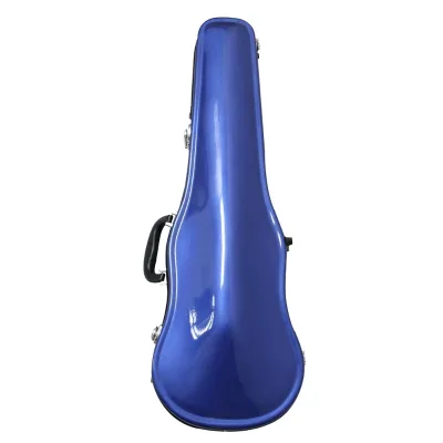 Blue Fiberglass Violin Case Hard Shell Waterproof 4/4 3/4 Violin Case