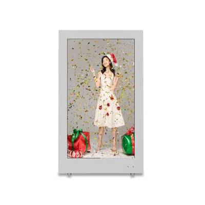 21.5/32 inch screen 2000nits sunlight readable monitor lcd outdoor kiosk display network vertical player