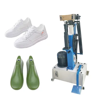 Powerful High Efficiency Hydraulic Shoe Last Slipping Machine PLC Controlled Footwear Last Slide Off Manufacturing Equipment