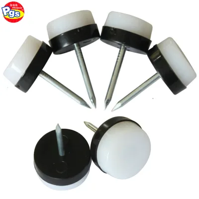 Prodigy ABS Anti-Scratching Floor Protector Plastic Furniture Leg Felt Pad Nail in for Chair Usage