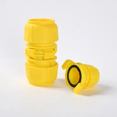 Plastic Straight Joint Water Pipe Connection Extension Quick Joint Irrigation Quick Joint