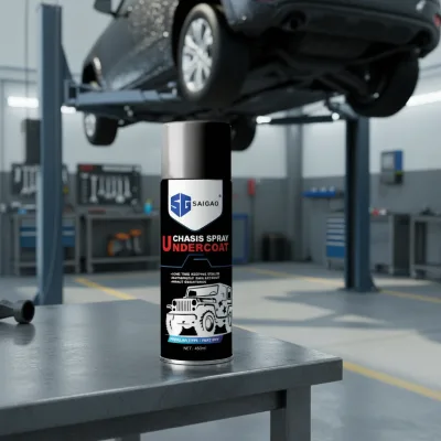 Rubberized Undercoating Spray 450ml Anti-Rust Protection for Car Body Surface