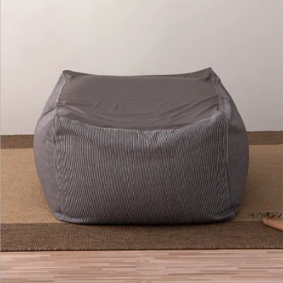 Gray Lazy Chair Cover Bean Bag Lounge Chair Covers Outdoor Bean Bags