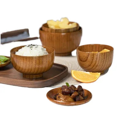 Summer Eco-friendly Bowl Natural High Quantity Coconut Shell Bowl Wood Wooden Cup Bowl
