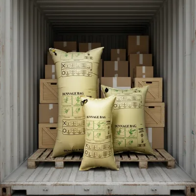 AAR Certified Kraft Paper Air Bag for Railcar and Intermodal Freight Security
