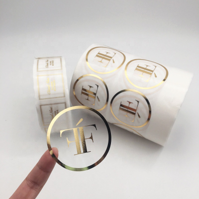 Custom Anti-counterfeit transparent hologram sticker transparent hologram overlay