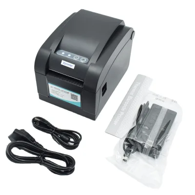 3 Inch Barcode Sticker Thermal Barcode Printer for Price Tags/Sticky Labels for Paper Roll and Adhesive Sticker Printing XP-350