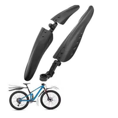 Customized Bicycle Accessories Plastic Mudguards with Rubber Cycling Wings for BMX Mountain Bikes Road Bicycles