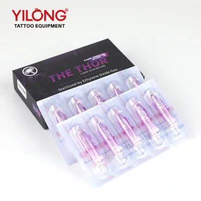 Disposable Tattoo Needle Cartridges for Tattoo Machine 10Pcs Individual Package