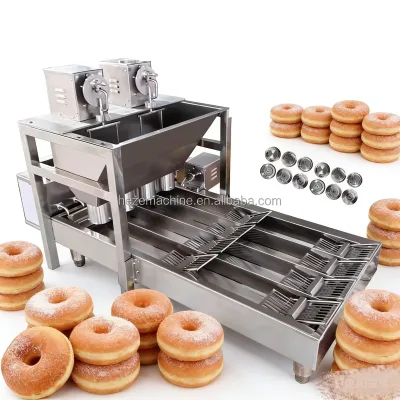 Easy Operation Donut Extruder Machine Durable Donut Moulder Machine Top Quality Mini Donut Machine Fryer