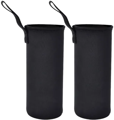 Bottle Sleeve 2 Pack Water Bottle Holder Neoprene Cooler Carrier