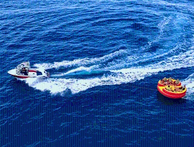 Saltwater Corrosion Resistant Twister Towable Ski Tube Factory Direct Supply Commercial Water Play Equipment