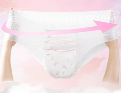 Kafurou Adult Underwear Women Pink Incontinence Overnight Diaper Maternity Underwear for Women