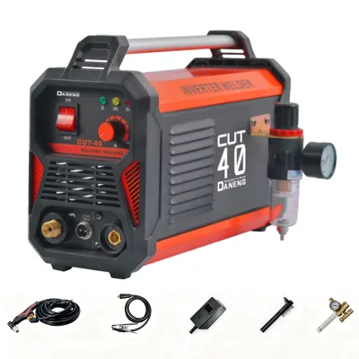 DANENG CUT-40DB Portable Plasma Cutter Welder 230V Cutting Machine Stainless Steel Aluminum 10mm Thickness 20-40A Arc Current