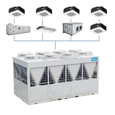 180kw 65 hp 50 hz R410A MGBT-F180W/RN1 New Design Inverter Central Air CoolerCommercial Chiller Machine Air Cooled Chiller Price