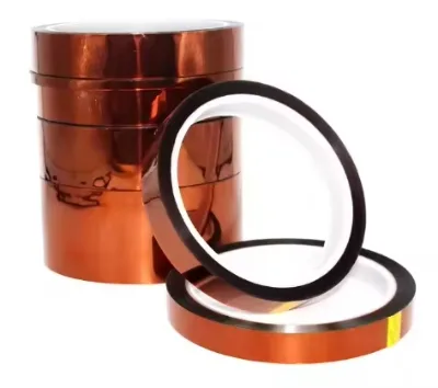 High Temperature Self Adhesive No-residual Amber Polyimide Tape for Connecting Finger Protection