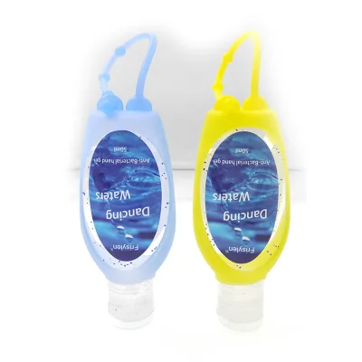 Customizable 50ml HandSanitizer Gel Rounded Oval Flower Fragrance OEM/ODM Ethanol Disinfection Hygiene Beauty Personal Care