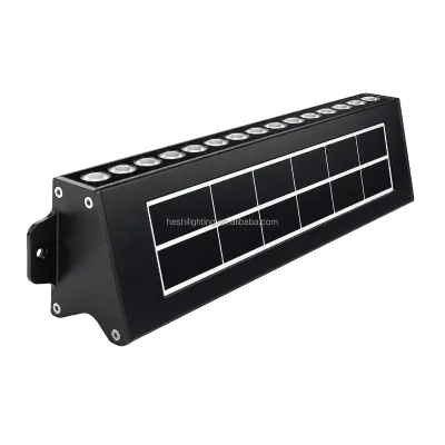 5W 10W 150W Solar Linear Wall Washer Light 3000K 4000K 6000K Solar Garden Light with Light Sensor and Timer