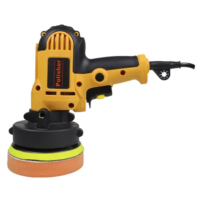 Yellow Corded Polishing Tool Powerful Motor for Efficient Polishing with User-Friendly Controls
