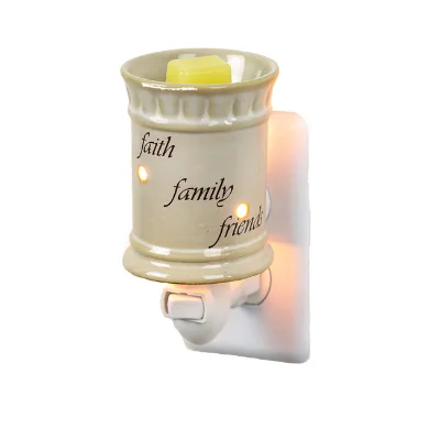 Ceramic Aroma Wax Warmer Colorful Electrical Plug in Night Light Scented Wax Melt burner