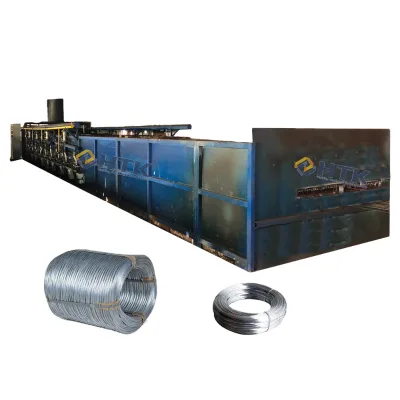 Full Automatic Factory Sale Hot Dip/electro Galvanized Wire Production Line Galvanizing Equipment