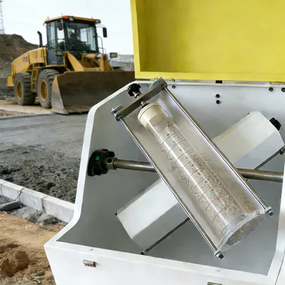 Construction Material Soil Aggregate Density Shaker Electric End-over-end Tester