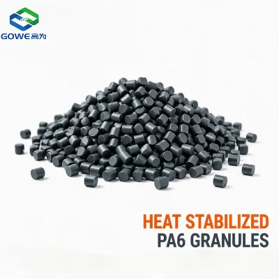 Heat Stabilized PA6 Granules High HDT Nylon 6 Pellets for Under-hood Components & Engine Parts