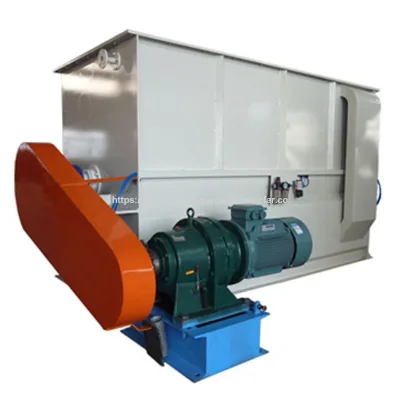 Wholesale Price Animal Feed Horizontal Ribbon Type Spiral Mixer Machine