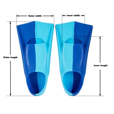 Factory Wholesale Cheap Price New Design Diving Fins Waterproof Swimming Fins