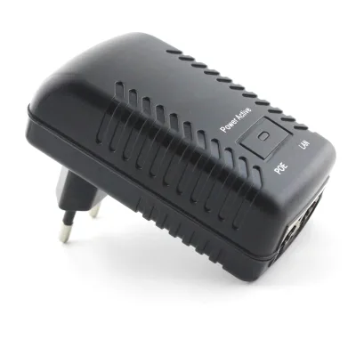 US EU AU UK Plug Power Over Ethernet Adapter 24V 1A  1000mA  POE Injectors