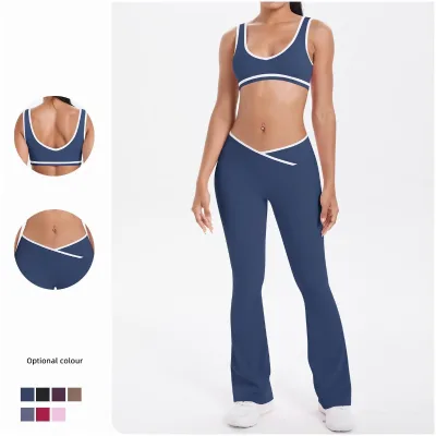 Suits Y2k New Workout Apparel Breathable Sporty Quick Dry High Support Solid Eco-Friendly 2-Piece Fitness Loungewear Women Sets