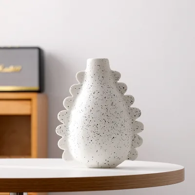 Modern Nordic Minimalist Dinosaur Ceramic Vase Set for Home Decor Dried Flower Water Culture Container