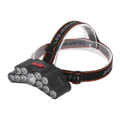 11 Led Headlamp Rechargeable Powerful Head Lamp Outdoor Camping Headlight Head Flashlight Head Light