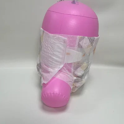 High Quality Supported Big Elastic Waistband Open Baby Diaper Baby Diaper Machines