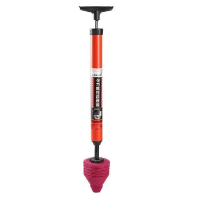 High-Pressure Air Drain Clog Remover Handheld Plastic Toilet Pipe Unclogger for Bathroom Sewer Suction Plug Plumbing Tool