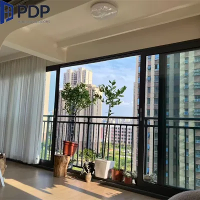 Durable Classic Aluminum Alloy Frames for Thermal Break Sliding Windows for Exteriors Hotels Basements Living Rooms Apartments