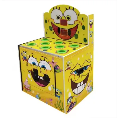SpongeBob Kids Arcade Redemption Machine Whack Mole Frog Coin Pusher on Sale