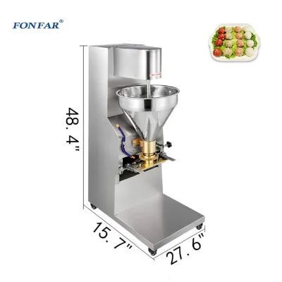 Commercial Meatball Forming Machine / Hot Sale Meat Ball Maker Falafel Machine / Meat Ball Making Machine 300pcs/min